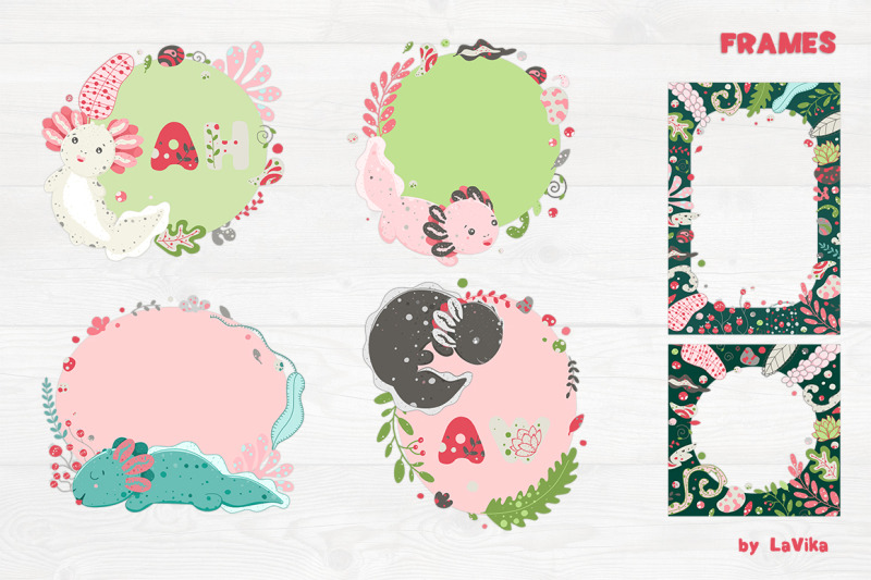 hello-axolotl-cute-graphic-set