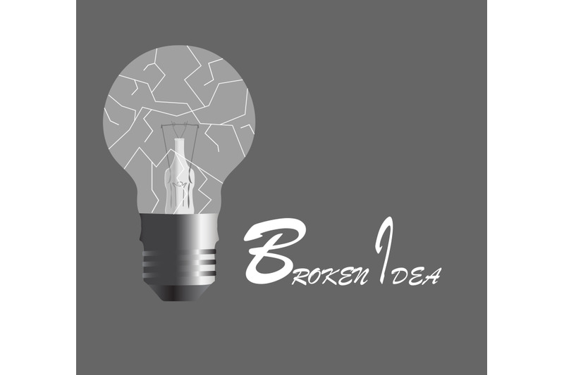 set-of-glass-bulb-logo-and-banner