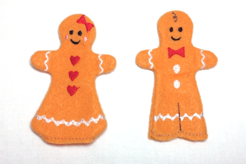 gingerbread-boy-and-girl-finger-puppets-in-the-hoop-ith-embroidery