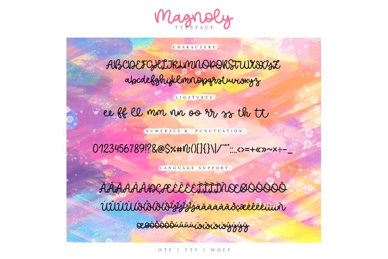 magnoly-handwritten-font