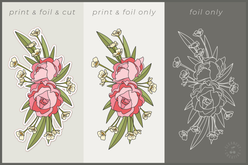 foil-quill-flowers-print-amp-foil-single-line-sketch-design