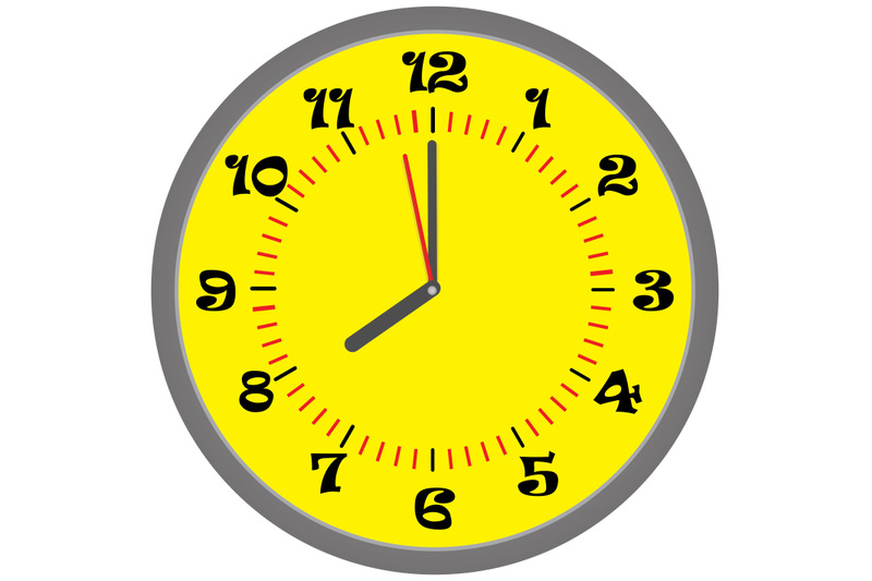 flat-clock-set