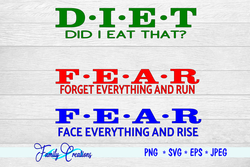 diet-amp-fear-meanings