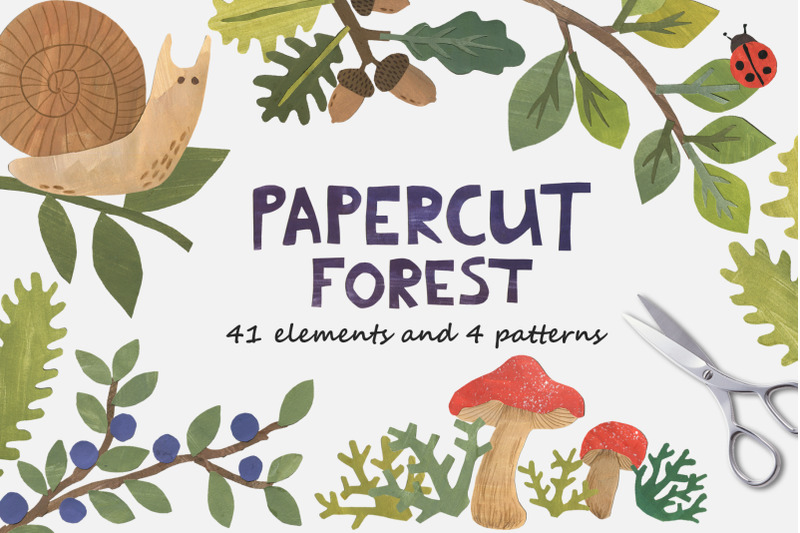 papercut-forest