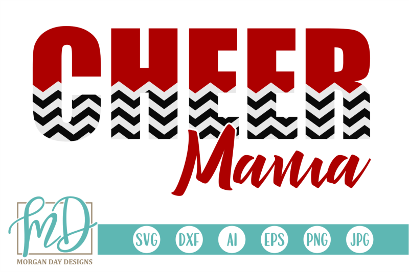 Cheer Mama SVG By Morgan Day Designs | TheHungryJPEG.com