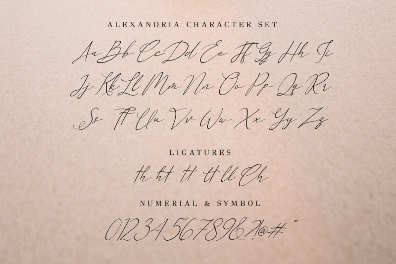 alexandria-modern-script