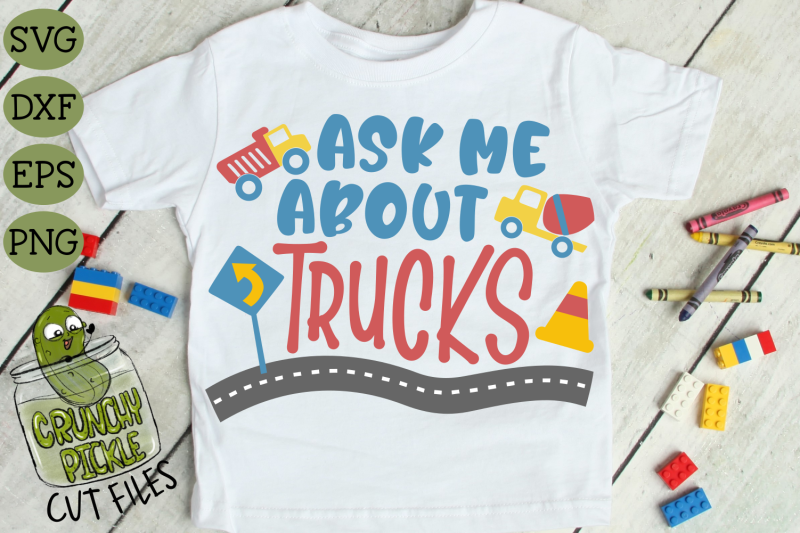 Ask Me About Trucks SVG EPS Include Ask Me About Trucks SVG EPS Include