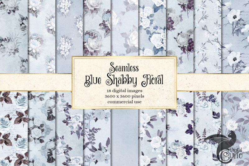 blue-shabby-floral-digital-paper
