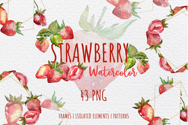 strawberry-paradise-watercolor-png