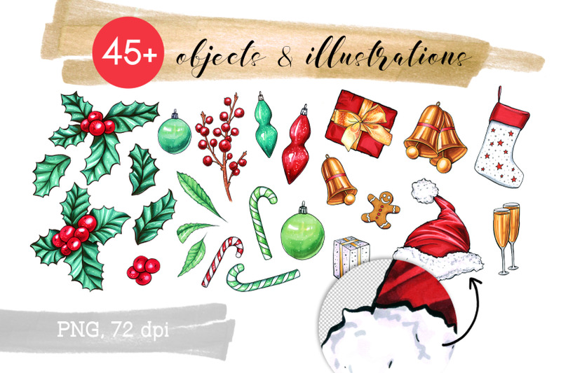 xmas-gift-clipart-collection