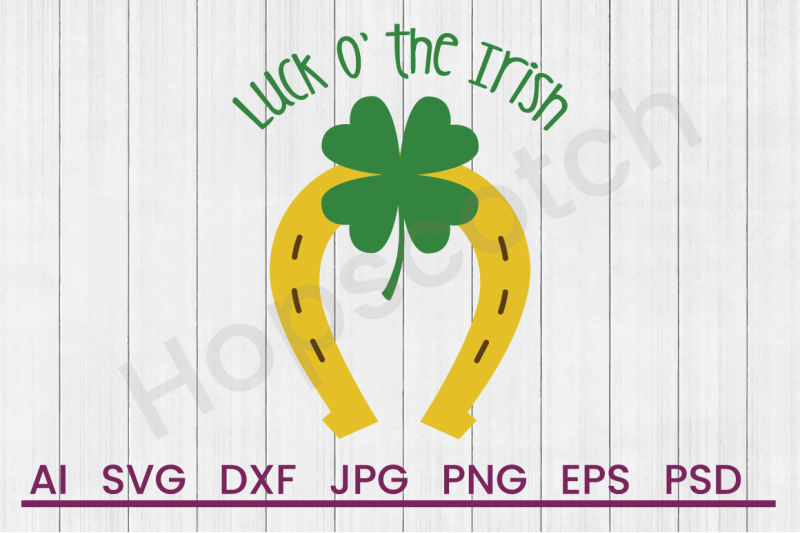 luck-o-irish-svg-file-dxf-file