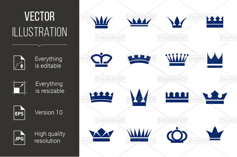 set-of-icons-crowns