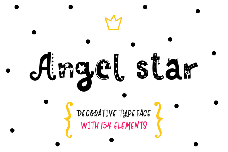 angel-star-decorative-typeface