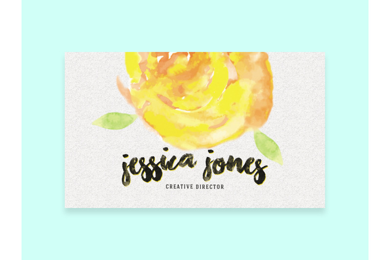 watercolor-business-card