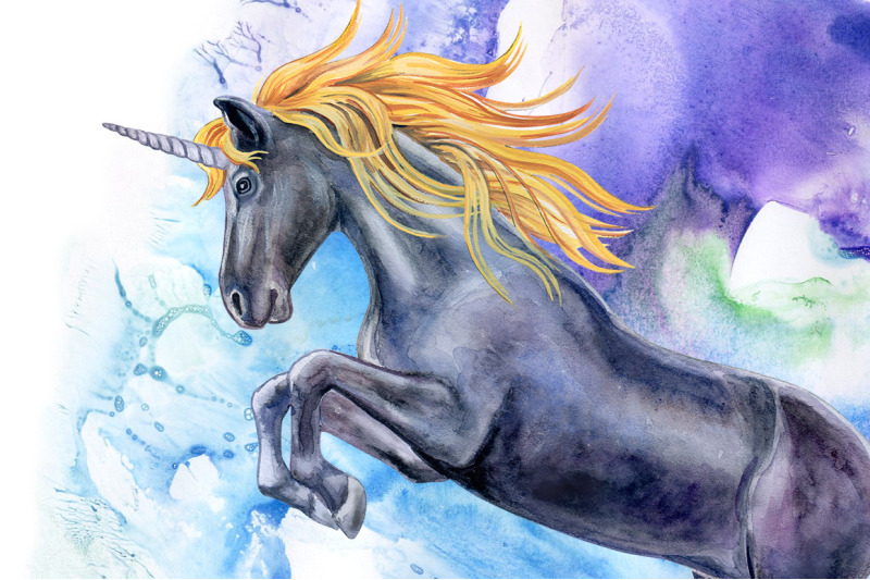 fabulous-unicorns-watercolor