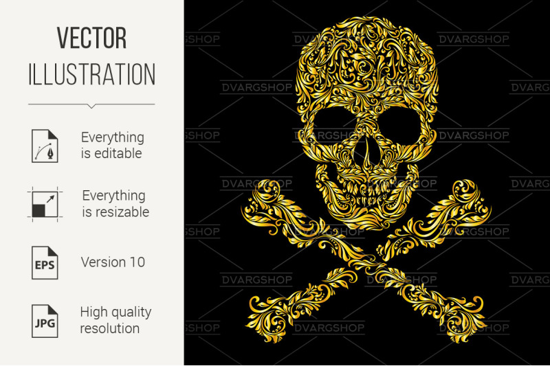 skull-pattern