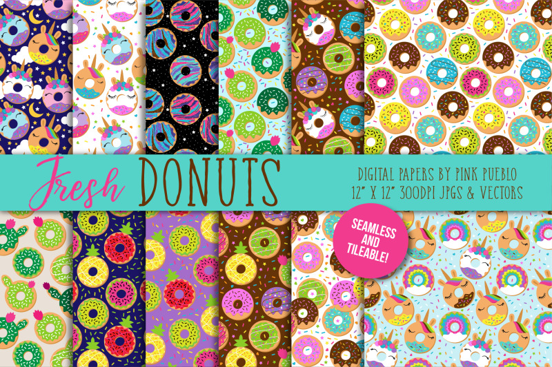 seamless-donut-backgrounds