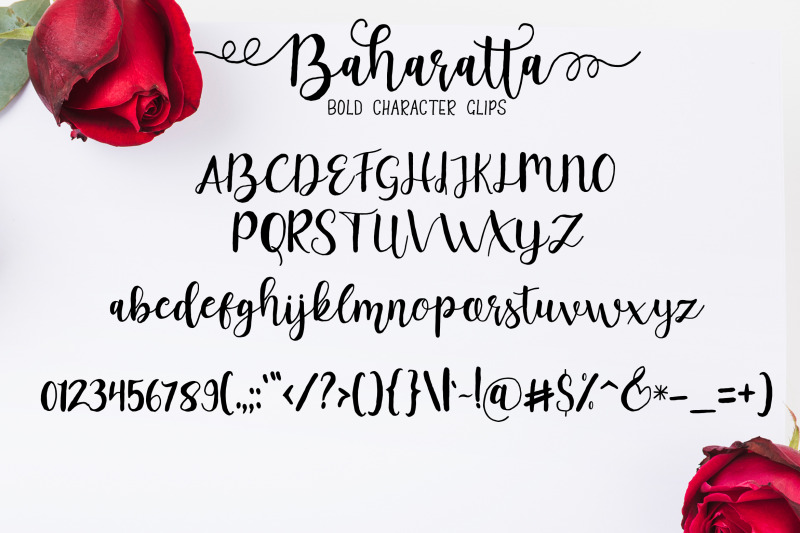 baharatta-script-handwritting-font-duo