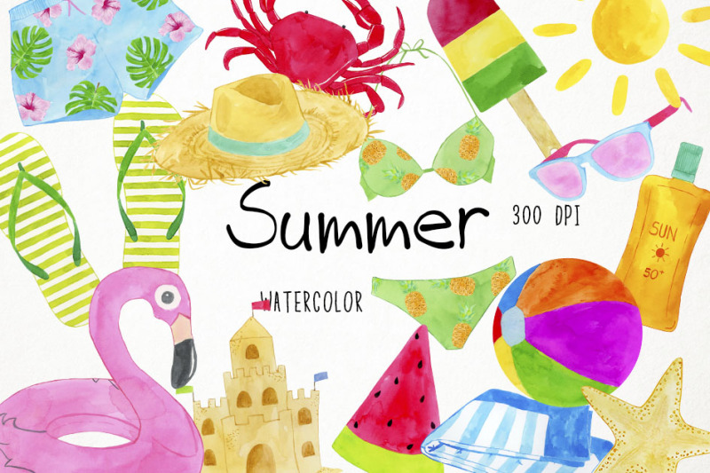 watercolor-summer-clipart-summer-clip-art-beach-clipart-beach-clip