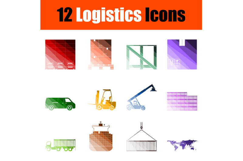 logistics-icon-set
