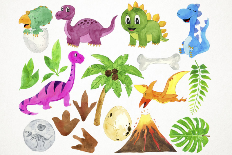 watercolor-dinosaurs-clipart-dinosaurs-clip-art-dino-clipart-dino-c