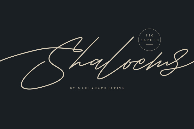 shaloems-handwritten-signature-font