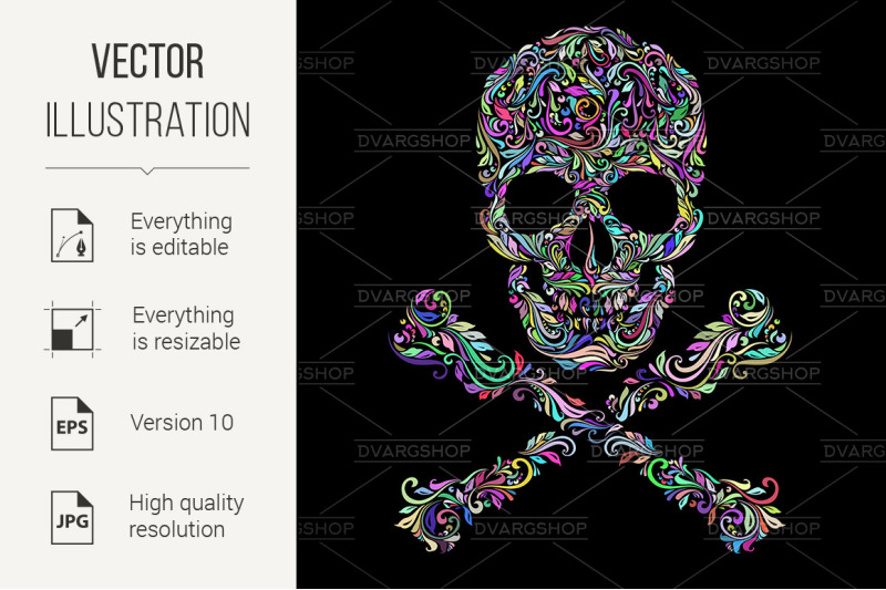 skull-pattern