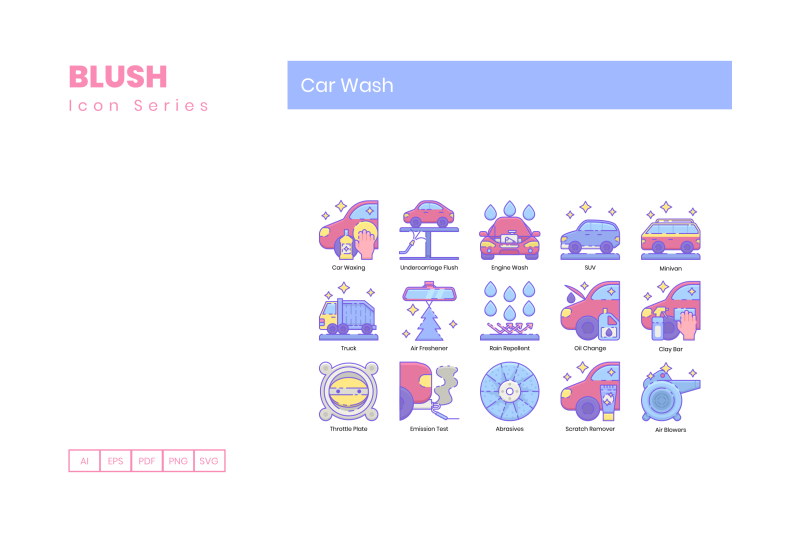 50-car-wash-icons