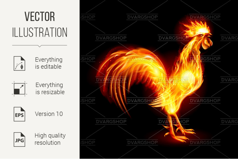 fire-rooster