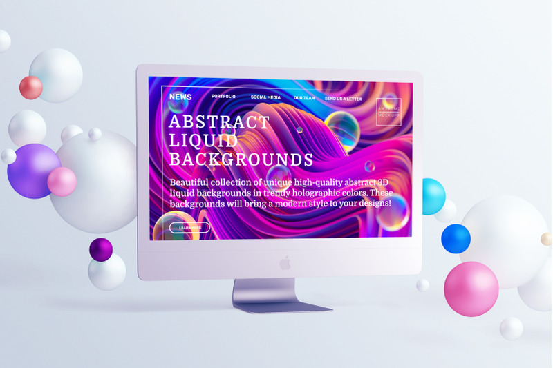 Creating A Summer Project? Here's How To Make Use Of 2019's 3D Gradient Design Trends! - TheHungryJPEG Blog