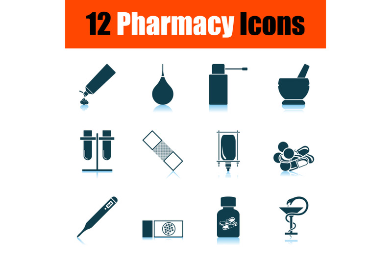 pharmacy-icon-set