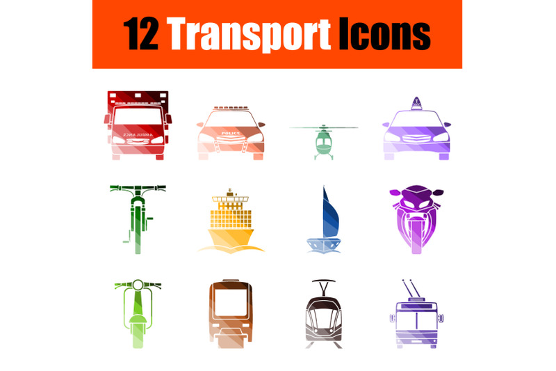 transport-icon-set