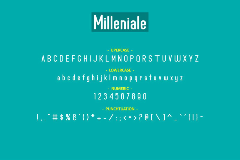 milleniale-font-duo