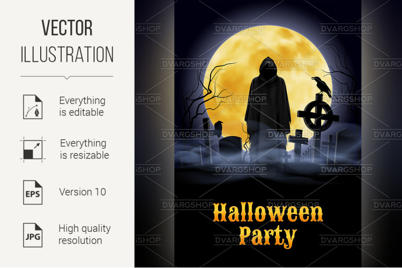 halloween-party-illustration