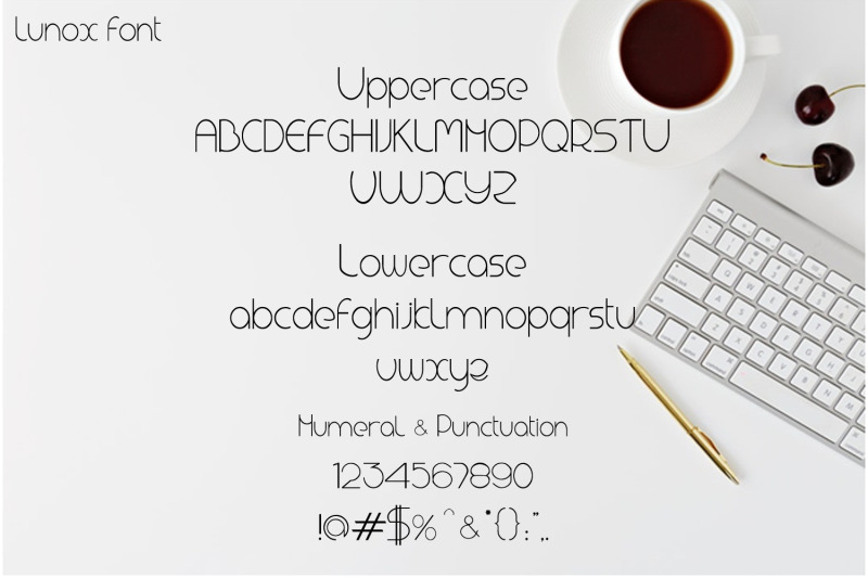 lunox-sans-serif-font