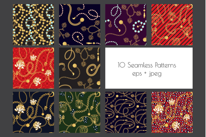 quot-jewelry-box-quot-seamless-patterns