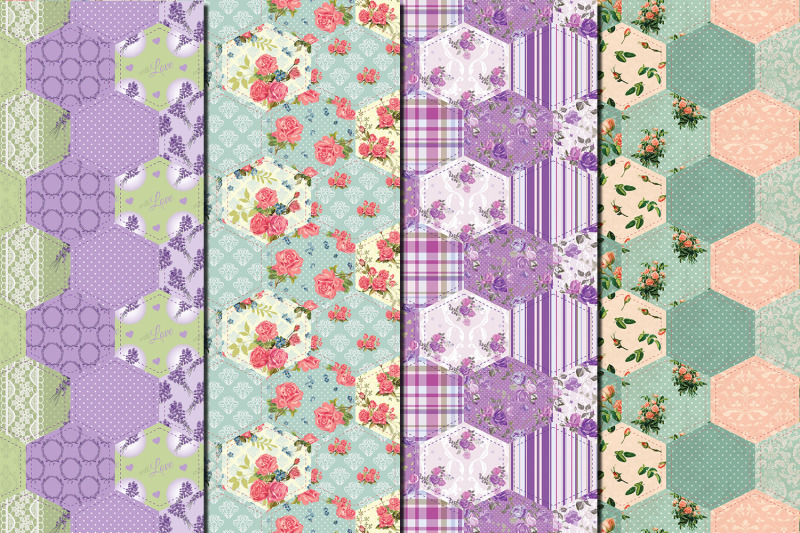 floral-patchwork-seamless-patterns