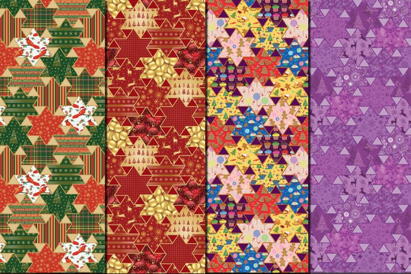 christmas-patchwork-seamless-patterns