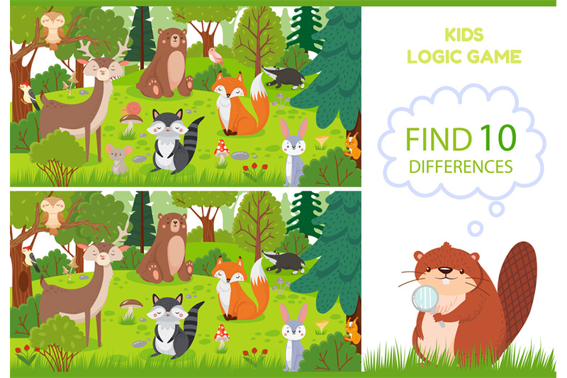 forest-animals-find-differences-game-educational-kids-games-character