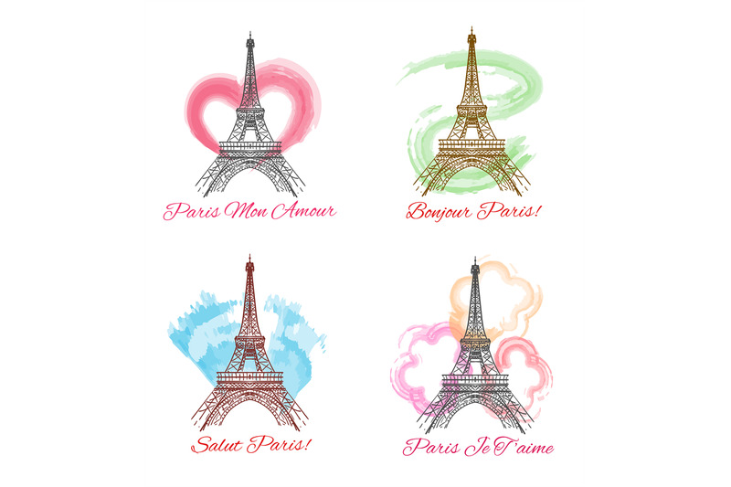 eiffel-tower-signs-on-white-background