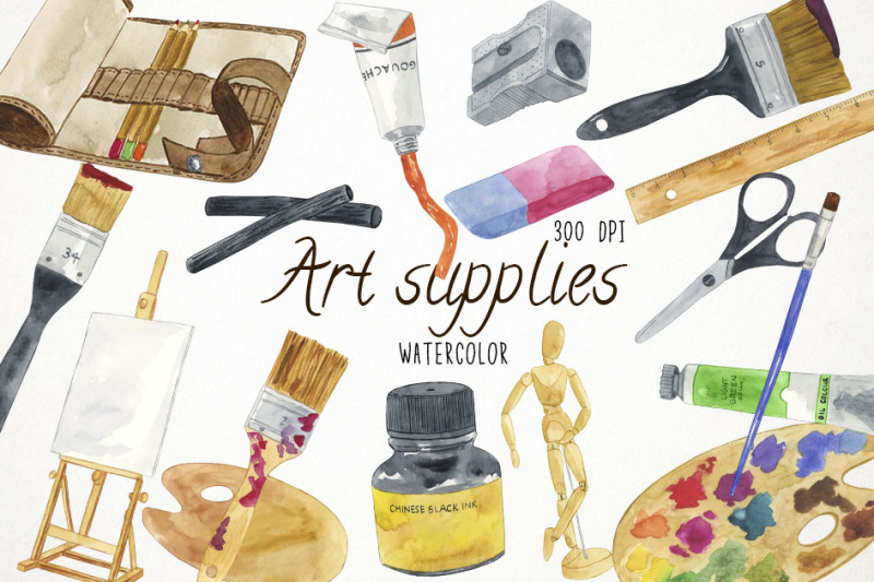 watercolor-arts-supplies-clipart-art-supplies-clip-art-school-suppli