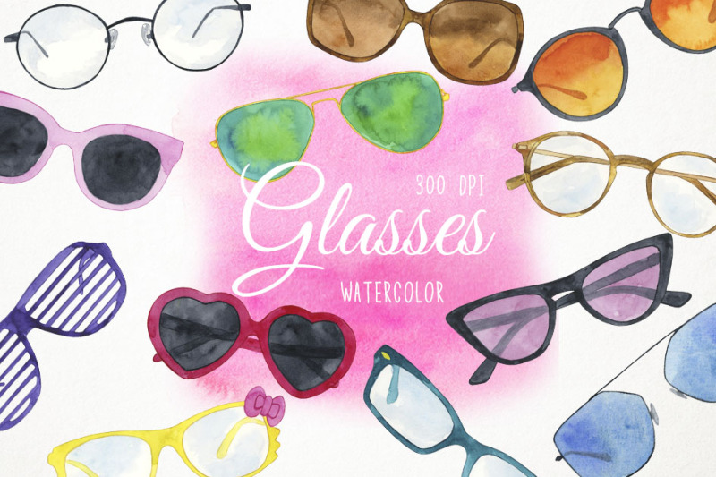 watercolor-sunglasses-clipart-glasses-clipart-glasses-clip-art
