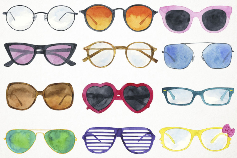 watercolor-sunglasses-clipart-glasses-clipart-glasses-clip-art