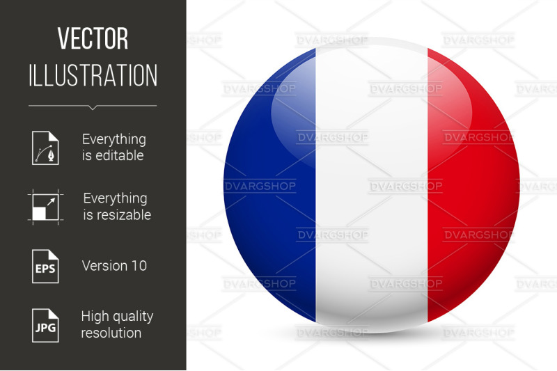 round-glossy-icon-of-france