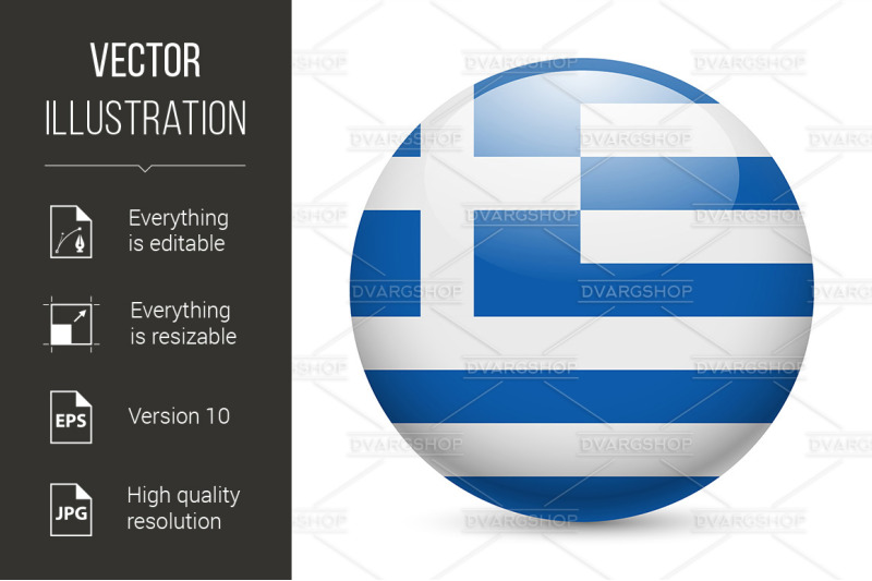 round-glossy-icon-of-greece