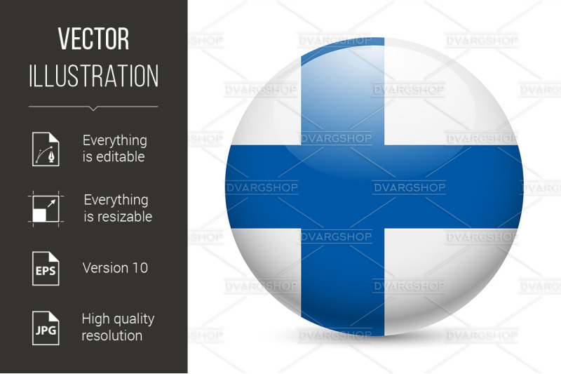 round-glossy-icon-of-finland