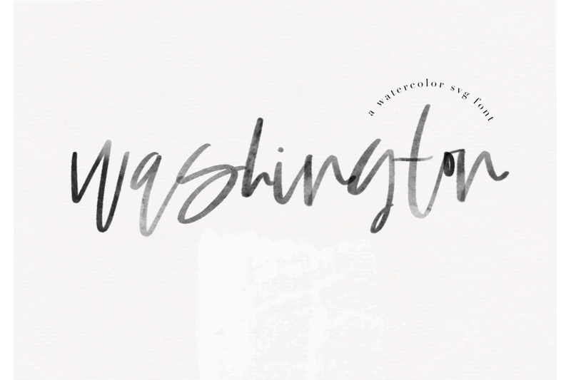 washington-a-handwritten-script-font-svg-amp-solid