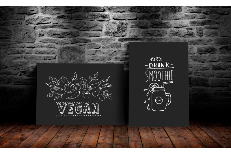 vegan-food-doodle-art