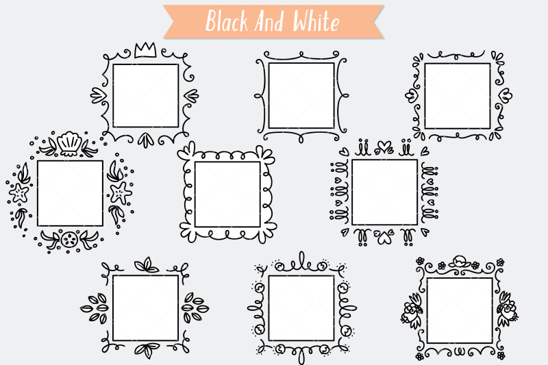 square-doodle-frames-hand-drawn-monogram-border