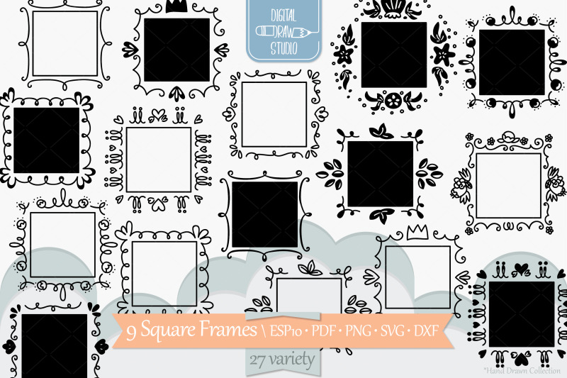 square-doodle-frames-hand-drawn-monogram-border